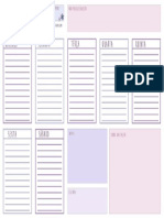 Planner 2016 Semanal PDF