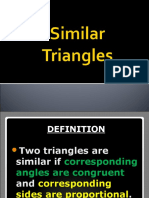 Similar Triangles