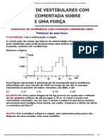 Exercícios de Vestibulares Com Resolução Comentada Sobre Potência de Uma Força - Física e Vestibular