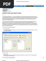 LabVIEW For Bio Medical Signal Analysis - Developer Zone - National Instruments