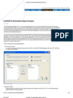 LabVIEW For Bio Medical Signal Analysis - Developer Zone - National Instruments