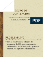 Ejemplo Muro de Contencion Valorizacion