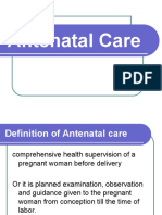 Antenatal Care