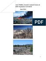 Greater sage-grouse wildfire, invasives annual grasses and conifer expansion assessement, June 2014 report