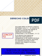 Derecho Colectivo Del Trabajo para Derecho