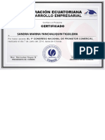 Palntilla Diploma Servicio Cliente