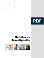 Manual sobre metodologia de la investigacion