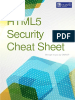 HTML5 Security Cheat Sheet