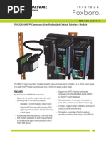 IA Series Hardware FBM 218 HART