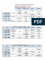 Horario de Estudiantes - 2016