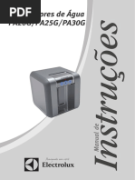 Manual Filtro Eletrolux PA20G