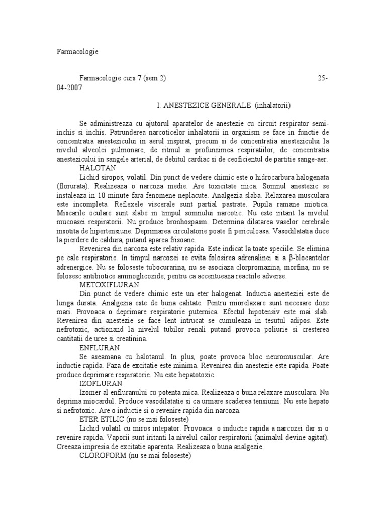 Farmacologie  PDF