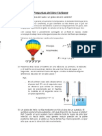 Principios de Arquímedes y Bernoulli en preguntas de libro de Fisbane