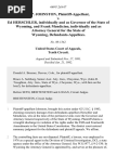 J. P. Johnston v. Ed Herschler, Individually and as Governor of the State of Wyoming, and Frank Mendicino, Individually and as Attorney General for the State of Wyoming, 669 F.2d 617, 10th Cir. (1982)
