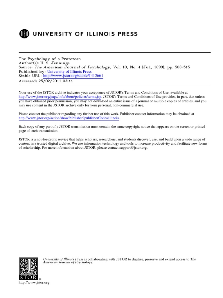 University of Illinois Press PDF Stimulus (Physiology) Carbon Dioxide