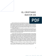 Cristiano Mayor de Edad, El - Karl Rahner - 11pp