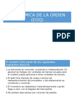 Modelo de La Cantidad Económica de La Orden