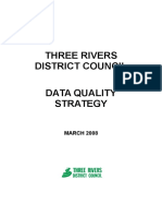 THREE RIVERS COUNCIL DATA QUALITY STRATEGY