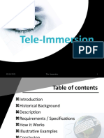 Tele Immersion