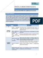 COM - Planificación Unidad 6 - 5to Grado