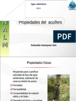 UNALM As Propiedades Del Acuifero