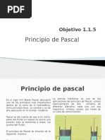 Objetivo 1.1.5 Principio de Pascal