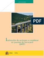 Instrucción de Acciones a Considerar en Puentes de Ferrocarril (IAPF)