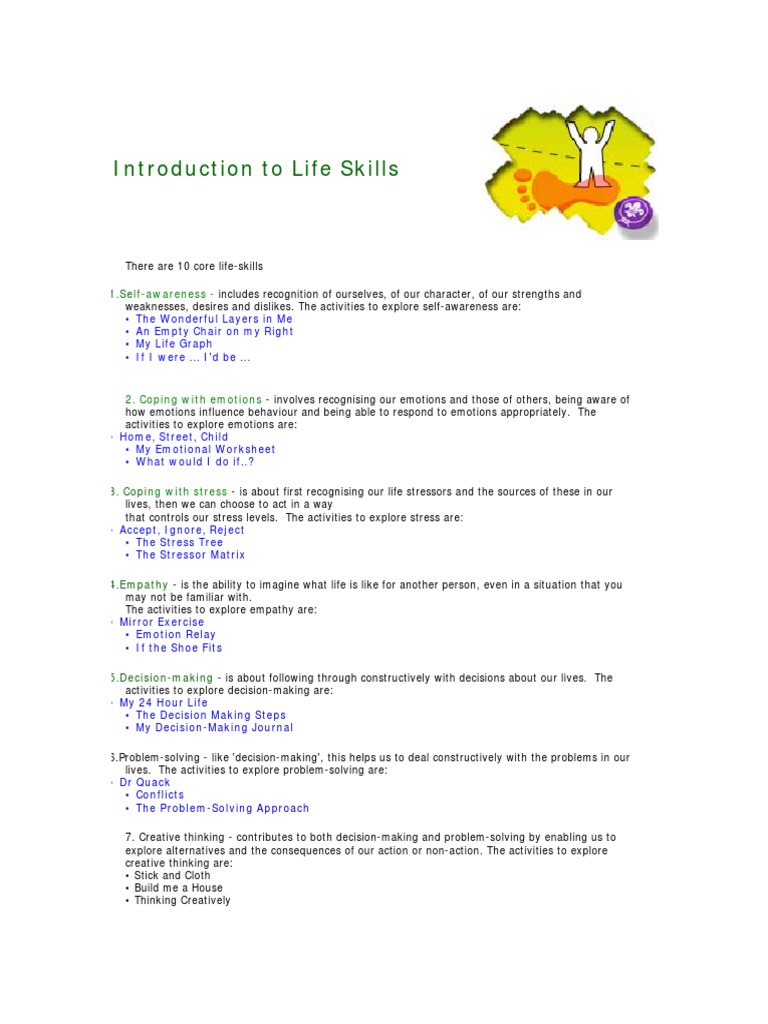 7 Introduction To Life Skills | PDF | Decision Making | Communication