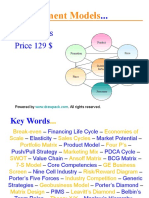 Diagrams For Presentation - Management Models