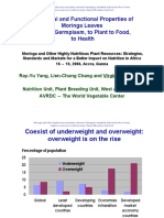 Nutritional and Functional Properties of Moringa