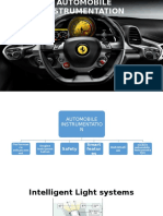 Instrumentation in Cars