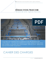 Cahier Des Charges Infrastructures Reseau Point de Vente