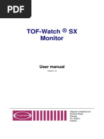 TOF-Watch SX Monitor: User Manual