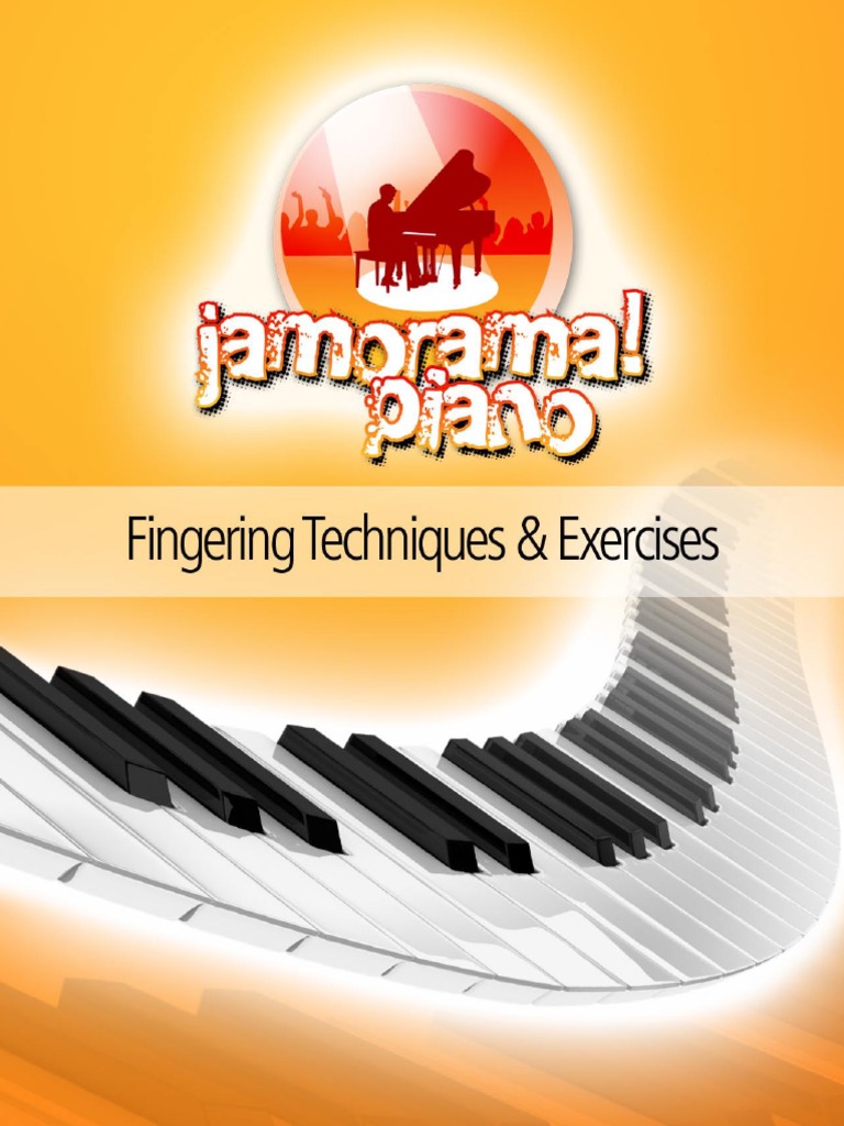 Jamorama Piano Fingering Exercises  PDF Piano Musical Notation