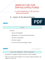 6 Layout of The Documentation