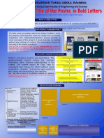 UTAR FES FYP Poster Guideline