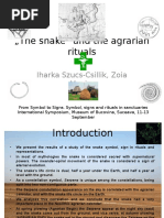 The Snake and the agrarian rituals