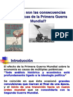 Consecuencias Economicas de La Primera Guerra Mundial 13281