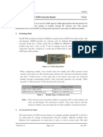 Operation Manual For USB Converter Board V1.11