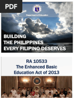 The Enhanced Basic Education Act of 2013