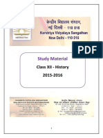 Study Material Class Xii History 2015 16