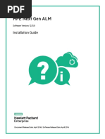 Hpe Next Gen Alm: Installation Guide