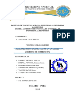 Determinacion de Proteinas en La Leche