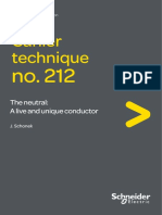 Cahier Technique: The Neutral: A Live and Unique Conductor