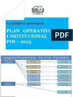 Exposic. Plan Operativo 2015