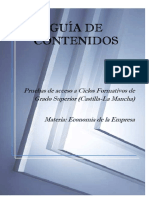 Guía de Contenidos de Economía de La Empresa PDF