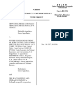 Trout Unlimited v. United States Dept, 441 F.3d 1214, 10th Cir. (2006)