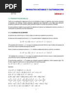 Ejercicios de Producto Notable y factorización.pdf