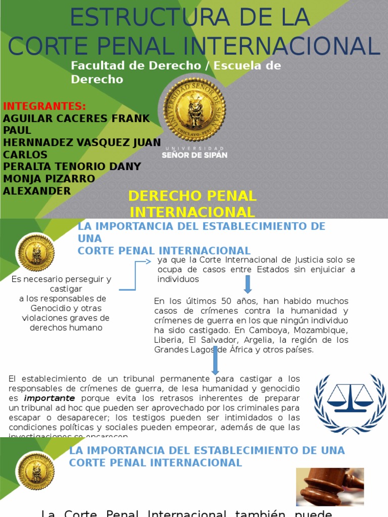 Estructura de La Corte Penal Internacional | Tribunal Penal