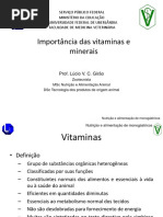 Aula 06 Vitaminas e Minerais